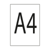 123inkt akte envelop wit 220 x 312 mm - EA4 gegomd (500 stuks)  302768 - 3