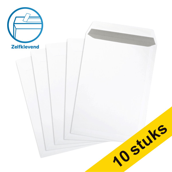123inkt akte envelop wit 229 x 324 mm - C4 zelfklevend (10 stuks) 123-303580-10 300942 - 1