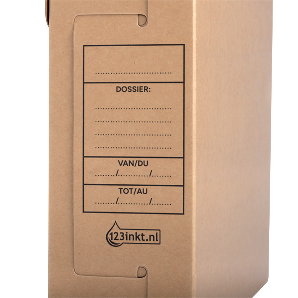 123inkt archiefdoos A4 80 x 230 x 320 mm (25 stuks) 301783 - 4