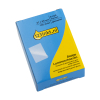 123inkt badge lamineerhoes 67 x 99 mm glanzend 2x125 micron (100 stuks) 302892 - 1