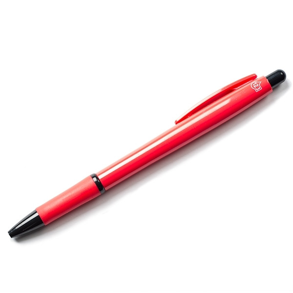 123inkt balpen rood zonder bedrukking (per stuk) S0957050C 400095 - 1