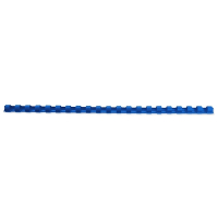 123inkt bindrug 10 mm blauw (100 stuks) 303111