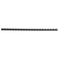 123inkt bindrug 6 mm zwart (100 stuks)