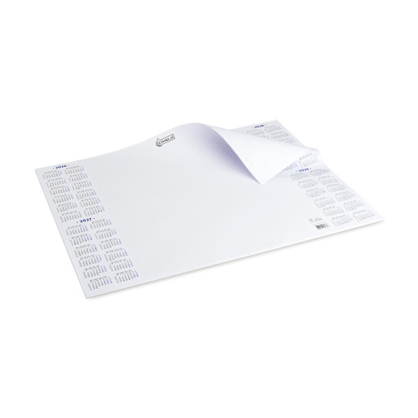 123inkt bureau onderlegblok 50 x 35 cm 2027-2030 (40 vel) FSC® Mix 70% 302755 - 1