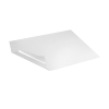 123inkt bureauonderlegger 65 x 50 cm transparant 711319C 302423 - 2