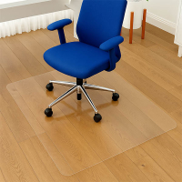 123inkt bureaustoelmat voor harde vloer transparant (120 x 90 cm)