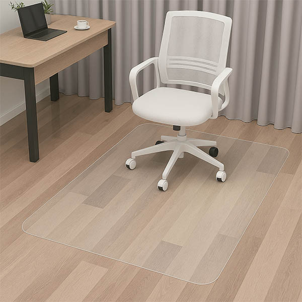 123inkt bureaustoelmat voor harde vloer transparant (120 x 90 cm) 97100C FR129012EVC K-18-0900C 302414 - 2