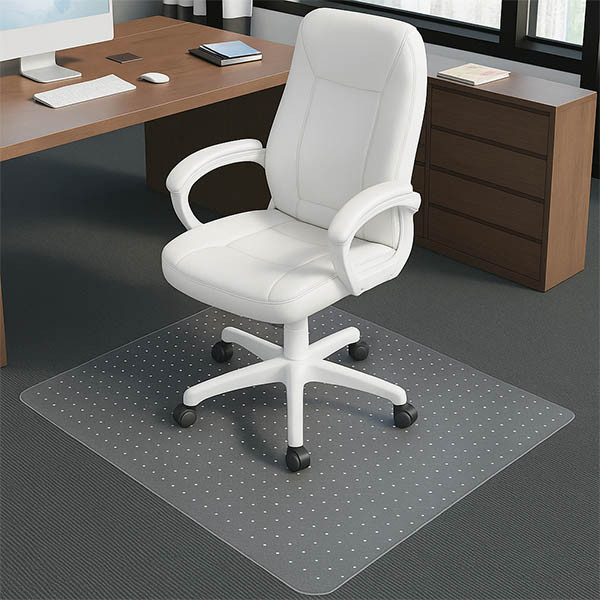 123inkt bureaustoelmat voor tapijt transparant (120 x 90 cm) 97200C K-17-0900C 302419 - 2