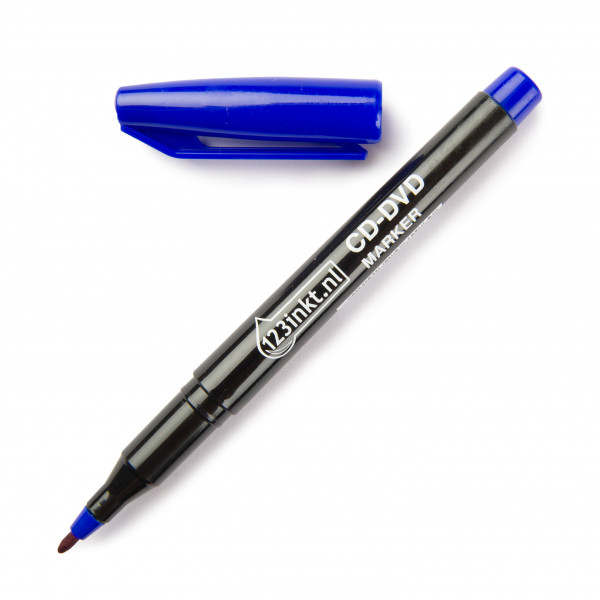 123inkt cd/dvd pen blauw  300294 - 1