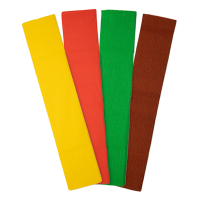 123inkt crêpepapier 250 x 50 cm herfst set (4 stuks) FSC® Mix Credit  302331