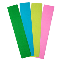 123inkt crêpepapier 250 x 50 cm lente set (4 stuks) FSC® Mix Credit  302348