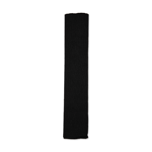 123inkt crêpepapier 250 x 50 cm zwart FSC® Mix Credit 822199C 301680 - 1