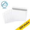 123inkt dienst envelop wit 156 x 220 mm - EA5 gegomd (500 stuks)