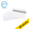123inkt dienstenvelop wit 114 x 229 mm - C5/6 zelfklevend (50 stuks)
