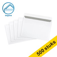 123inkt dienstenvelop wit 162 x 229 mm - C5 gegomd (500 stuks) 300925