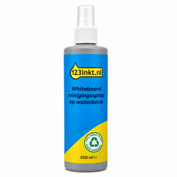 123inkt duurzame whiteboard reinigingsspray (250 ml) 371801 - 1