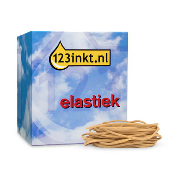 123inkt elastiek 100 x 1,5 mm (100 gram) 143600123I 300506 - 1