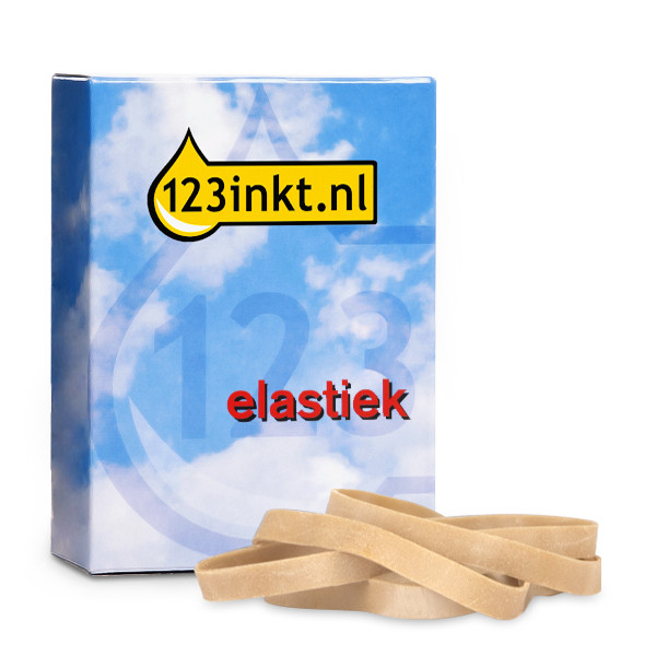 123inkt elastiek 125 x 8 mm (500 gram) 144808123I 300511 - 1