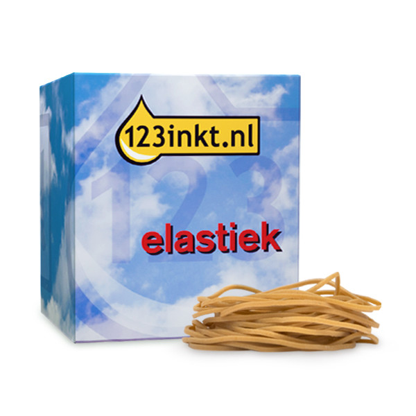 123inkt elastiek 80 x 1,5 mm (100 gram) 143500123I 300502 - 1