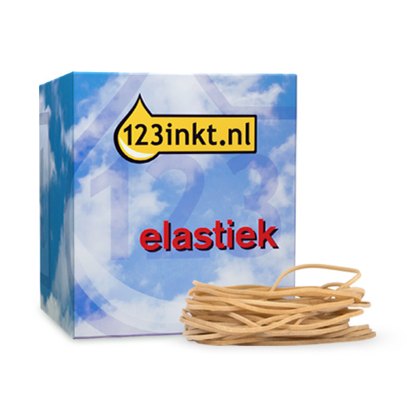 123inkt elastiek 90 x 1,5 mm (100 gram) 143570123I 5009-100C 300504 - 1