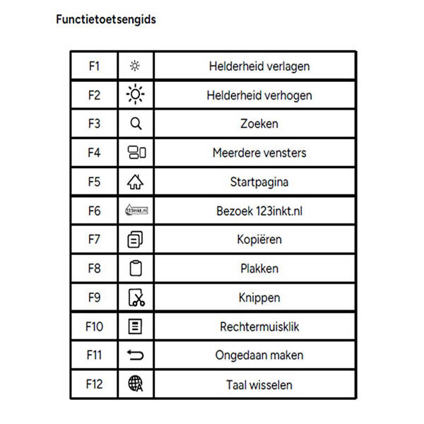 123inkt ergonomisch draadloos toetsenbord TW200 302526 - 5