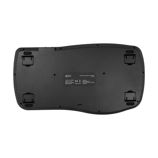 123inkt ergonomisch draadloos toetsenbord TW200 302526 - 2
