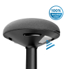 123inkt ergonomische ronde zit-stakruk met gasveer zwart (57 cm - 82 cm)  390050 - 5