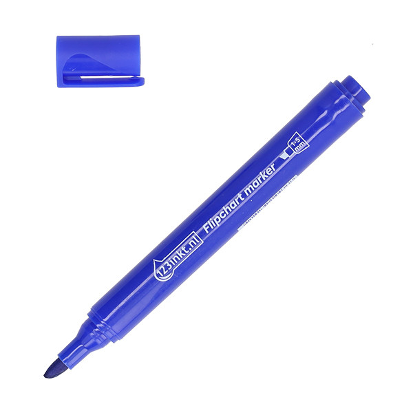 123inkt flipchart marker blauw (1 - 5 mm beitel) 302973 - 1
