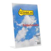 123inkt folderhouder L-voet A4 300730