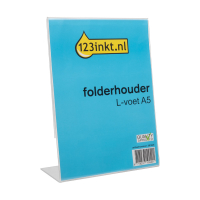 123inkt folderhouder L-voet A5 301449