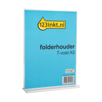 123inkt folderhouder T-voet A5 301450