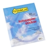 123inkt fotopapier sticker glossy A4 wit (10 stickers)