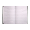 123inkt gebonden boek A4 gelinieerd 80 vel zwart  301408 - 2