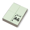 123inkt gekleurd receptpapier lichtgroen 80 grams A6