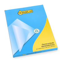 123inkt gerecyclede document lamineerhoes A4 glanzend 2x80 micron (100 stuks) 303172