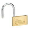 123inkt hangslot met sleutel (40x50x8 mm) 302579 - 3