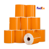 123inkt huismerk FedEx verzendlabels oranje 102 x 152 mm (10 stuks) 653268 - 1