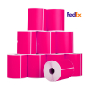 123inkt huismerk FedEx verzendlabels roze 102 x 152 mm (10 stuks) 653273 - 1