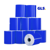 123inkt huismerk GLS verzendlabels blauw 102 x 152 mm (10 stuks) 653211 - 1