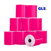 123inkt huismerk GLS verzendlabels roze 102 x 152 mm (10 stuks) 653213 - 1