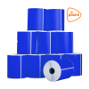 123inkt huismerk PostNL verzendetiketten blauw 102 x 152 mm (10 stuks) 089392 - 1
