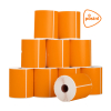123inkt huismerk PostNL verzendetiketten oranje 102 x 152 mm (10 stuks) 089389 - 1