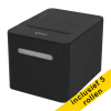 123inkt huismerk RP-T100 bonprinter zwart bundel met 5x kassarol 80x80x12 303239 - 1