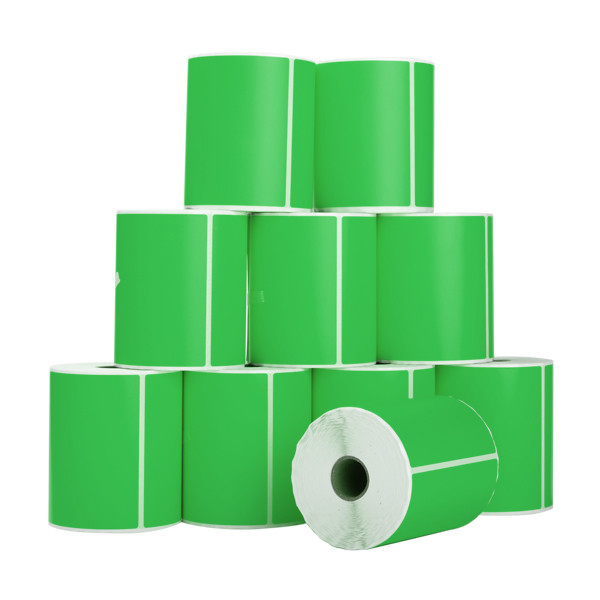 123inkt huismerk UPS verzendlabels groen 102 x 152 mm (10 stuks) 653150 - 3