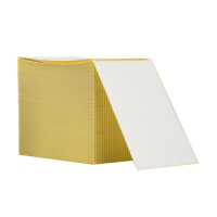 123inkt huismerk fanfold labels 102 x 152 mm (1000 stuks) 390042