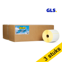 123inkt huismerk vervangt Aanbieding: 3x Zebra Z-Perform 1000T GLS label (800294-605) 102 x 152 mm (12 rollen) 653249