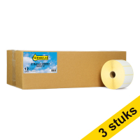 123inkt huismerk vervangt Aanbieding: 3x Zebra Z-Select 2000D verwijderbaar label (800262-127) 57 x 32 mm (12 rollen)