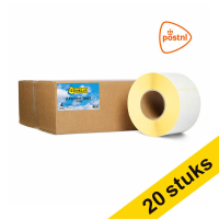 123inkt huismerk vervangt Aanbieding: 5x Zebra Z-Perform 1000T PostNL label (87985) 102 x 152 mm (4 rollen) 653130