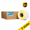 123inkt huismerk vervangt Aanbieding: 5x Zebra Z-Perform 1000T UPS label (87985) 102 x 152 mm (4 rollen) 653190 - 1