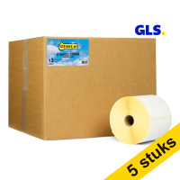 123inkt huismerk vervangt Aanbieding: 5x Zebra Z-Select 2000D GLS label (800264-605) 102 x 152 mm (12 rollen) 653248